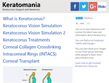 Tablet Screenshot of keratomania.com